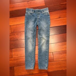 Levi's Girls Blue Denim-Look Leggings/jeggings